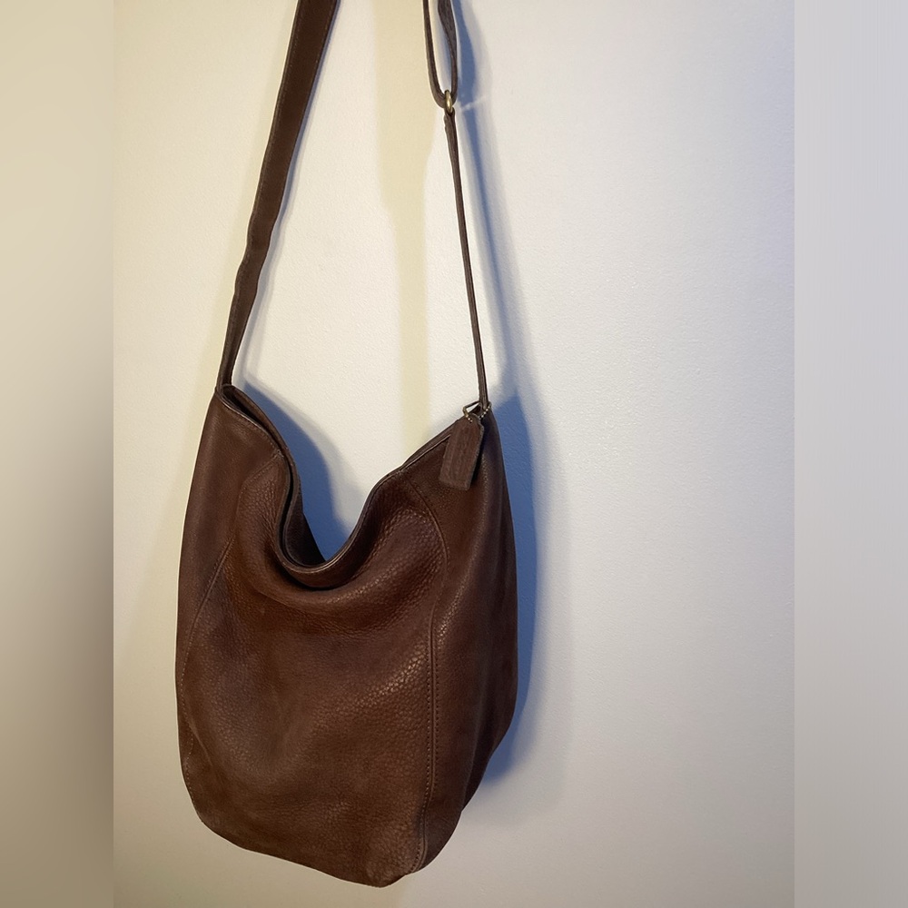 Coach Sonoma Nubuck leather bucket tote 4943